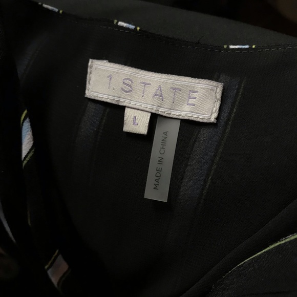 NWT 1. State striped romper - Picture 6 of 6